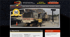 Desktop Screenshot of finleyasphalt.com